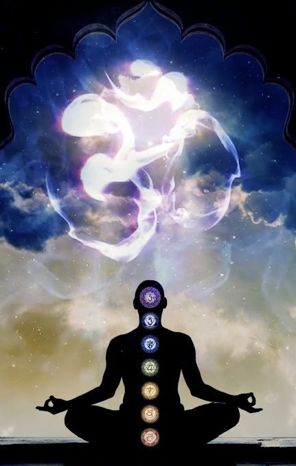 ॐ का ध्यान सर से ऊपर